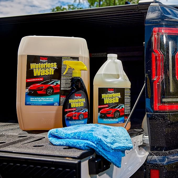 Stoner Car Care 92604-2PK Waterless Wash Car Detailing Spray – Safe, Scratch-Free Formula Quickly Cleans, Shines & Protects Cars, Trucks, Boats, Motorcycles, RVs & More – 22 Fl Oz, Pack of 2