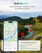 BOTSLAB 4K Dual Dash Cam Front and Rear [2026 Upgraded], STARVIS 2 Sensor, 64GB Card Included, Voice Control, 5GHz WiFi Dashcam Front and Rear Camera, Built in GPS, WDR Night Vision, 24H Parking Mode