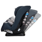 Maxi-Cosi Pria Max All-in-One Convertible Car Seat, Rear Facing Car Seat (4-40 lbs), Forward Facing Car Seat (22-65 lbs), High Back Booster Seat (40-100 lbs), Pure COSI, Essential Graphite