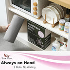 Jessy Home 2 Roll Reusable Paper Towels,100 Sheets Tear Away Microfiber Cleaning Cloth, Lint Free Cleaning Rags for Kitchen, Dishcloth,Household Cleaning Supplies