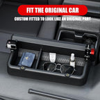 Dashboard Behind Screen (14-Inch) Storage Box for 2026 2025 2024 Toyota Tacoma & 2025 2026 4Runner Accessories, Center Console Organizer Tray with Anti-Slid Silicone Pad (14 Inch Screen only)