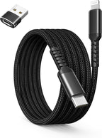 Basesailor USB C to Lightning Charger Cable 3.3FT with USB A Adapter,Type C Power Delivery PD Fast Charging Cord for iPhone 14 13 12 11 Mini Pro Plus,SE,i11,i12,i13 Phone,iPad 9 9th 8 8th Generation