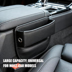 2 Pack Car Seat Gap Filler Organizer,Premium Leather Console Organizer Interior Accessories for Phone,Sunglasses,Keys, and Small Items, Universal Fit for Car, SUV and Truck