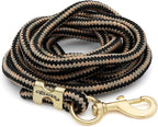 Weaver Equine Performance Lead Rope, Long Horse Lead Rope with Quick Halter Attachment, Soft Comfort Grip, Barn Horse Tack for Daily Use & Showing