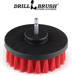 Outdoor Cleaning Tools - Patio Scrub Brush - Outdoor Deck Scrubber Brush - Bird Bath Cleaning Tool - Fountain Cleaning Brush - Garden Statues Cleaning Tools - Concrete Stain Cleaner - House Siding