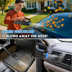 25PCS Car Cleaning Kit, Car Detailing Kit Interior with High Power Handheld Vacuum Cleaner, Windshield Cleaner, Cleaning Gel, Professional Auto Accessories for Men, Women