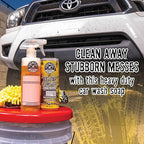 Chemical Guys CWS_104CS Foam Cannon & Snubby Snow Foam Kit - Bug and Tar Remover Car Wash Soap, 128 fl oz + TORQ Foam Cannon Max 8 & Snubby Spray Foam Gun, for Pressure Washer - 3 Items
