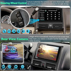 4G+64G Car Radio for Honda CRV 2002 2003 2004 2005 2006, Support Wireless Carplay&Android Auto, Bluetooth/Voice Control/GPS/WiFi/Back-up Camera/SWC/FM, 9 Inch IPS Touch Screen for Honda CRV