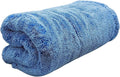 The Goat V2 - Heavy Duty Absorbent Microfiber Drying Towel, 70/30 Premium Korean Quality, for Cars Detailing, Trucks, SUV's, 27.5x27.5 inches, Twist Loop, 2300 GSM, Blue