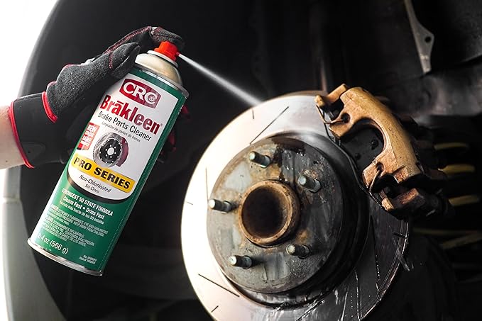 CRC Brakleen 1003663 Brake Cleaner Spray BPC Pro Series Non-Chlorinated 50 State Formula, 20 oz, [1 Pack]