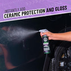 Chemical Guys HydroSpeed Ceramic Quick Detailer & HydroSuds 64 oz Car Wash Soap Bundle - Ceramic Spray & Ceramic Car Wash with SiO₂ Shine, High Foam Formula, Safe for Cars, Trucks, Motor