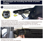 Mangoal 4K Dash Cam for Cadillac Escalade/Escalade ESV 2015-2020(Model B), Base Standard Premium Luxury, Model B & Model C Have Same Models Years but Vehicle Sensor Cover are Different, 64GB Card