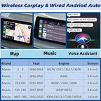 Dasbecan TK78-66-9U0C Wireless Mazda Apple Carplay Retrofit Kit Compatible with Mazda 2 3 6 CX3 CX5 CX9 MX5 2014-2020, Car Play Adapter (Only Supporting Wireless Carplay NO Android Auto)