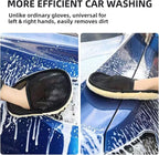 5pack Car Wash Mitt, House Cleaning Glove, Home Dusting Cloth Imitation Wool Gloves 2 pcs Yellow