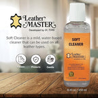 Leather Master Dye Transfer Cleaning Bundle - Repairs, Cleans, and Conditions. Will Remove Color and Dye Transfers from Furniture. Ideal for Couch, Boot, Car Interior Fabric, and Light Leather