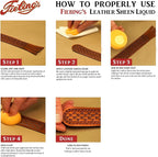 Fiebing's Leather Sheen Acrylic Finisher (4oz) - Acrylic Wax Top Finish to Condition Smooth Leather Boots, Furniture, Jacket, Belt - High Gloss, Flexible, Water Resistant, Durable Protective Finish