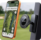 [Military-Grade &28 Powerful Magnets Magnetic Golf Cart Phone Holder for All Phones, 360°Rotation, Golf Cart Accessory for EZGO, Club Car, Yamaha, Best Gift for Men Golfe,Dad Father,Husband