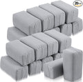 20 Pack Microfiber Applicator Pads - Suede Car Detailing Sponges for Ceramic Coating, Wax & Graphene Spray - Reusable Coating Applicator Pads for Cars, Metal & Plastic Trim