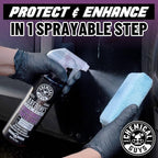 Chemical Guys Bare Bones Premium Dark Shine Spray - For Undercarriage, Wheel Wells & Trim - Deep Black Finish, Non-Greasy, Safe for Cars, Trucks, SUVs, RVs - 128 oz (1 Gallon)