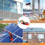 59ft Telescopic Window Cleaning Pole Kit - Water Fed Brush for Trucks Boats Cars Solar Panels Conservatories - Extendable Hose-Fed Cleaning Equipment