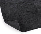The Rag Company - Creature Edgeless Auto Detailing Towels (10-Pack) Professional 70/30 Blend, Dual-Pile Plush Microfiber, Buffing & Polishing, 420gsm, 16in x 16in, Black