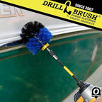Aquatic Cleaning Supplies - Boat and Carpet Cleaner Brush - Boat Accessories for Cleaning - Scrubbing Drill Powered Brush - Boat Hull Cleaner - Pool Cleaning Set - Extended Reach Cleaning - Tank Brush