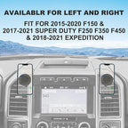 Surfcabin CNC Vent Phone Holder, Magnetic Car Air Vent Phone Holder Cradles Mount Compatible with F150 2015-2020 & Super Duty F250 F350 F450 2017-2021 Universal Bracket Stand for iPhone & Android