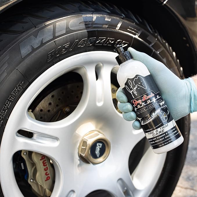 Jay Leno's Garage Car Wash Kit with Bucket – Auto Detailing Kit for Interior and Exterior, Car Cleaning Supplies Set with Wash Mitt, Tire Shine, Wheel Cleaner, Car Wax, Microfiber Towels, Car Wash Kit