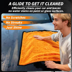 20 Pack Microfiber Car Drying Towel, 15.7 x 23.6 Inch Car Microfiber Cleaning Towels Bulk, Lint-Free, Quick Drying, Dual-Sided Detailing Buffing Polishing Waxing Soft Towels for SUV, Truck and Boats