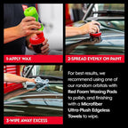 Griots Garage Ceramic Liquid Wax for Car Polishing and Detailing, High-Gloss Shine and Hydrophobic, Self-Cleaning Coating for Auto Paint, 10909, 16oz