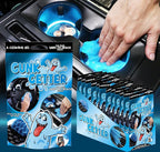 Car Cleaning Gel 12 Pack for Those Hard to Reach Places, Automotive Cup Holder Electronic Keyboard Office, Slime Gel Cleaner Dust Crumb Removal (Resealable Pouch, Blue, 3oz) 12 Pack