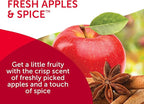 Bright Air 14 oz. Super Odor Eliminator, for Medium-Size Spaces, Fresh Apples & Spice Scent, Case of 6, Lasts Up to 90 Days Each