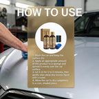 100ml PTZ Cristal Serum Graphene Ceramic Coating for Cars – 9H Nano Quick Coat Spray, High Gloss Shine, Water Beading Protection, Easy DIY Coating for Paint Glass Wheels (2PCS)