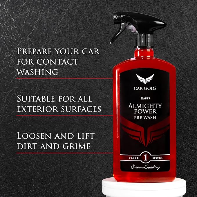 Car Gods Pre Wash All Purpose Cleaner, 34 Fl Oz