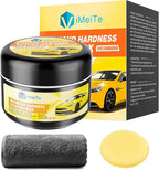Car Wax Ceranmic Coating,Ceramic Graphene Paste Wax for Car Detailing, High Gloss Shine, Extreme Water Beading, Long-Lasting Protection, for Paint Wheels and More, 7.7 oz (Pack of 1) ﻿