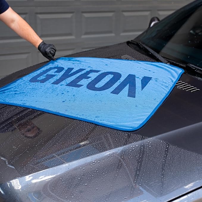 GYEON Silk Dryer – Ultra Soft Microfiber Car Drying Towel, Super Absorbent, Streak-Free, Lint-Free, Safe for Ceramic Coatings, Ideal for Cars, Trucks, SUVs, Auto Detailing