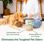 Good Natured Brand | Carpet Freshener & Deodorizer Powder | 31 oz Pet Odor Eliminator for Strong Odor & Pet Urine | Fresh Natural Warm Vanilla Scent | Safe for Homes with Pets