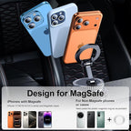Car Phone Holder for Magsafe [2026 89+LBS Suction & 3700gf Magnetic] 360° Adjustable Cell Phone Mount, Phone Holders for Your Car Accessories Kit for iPhone 17-12 Series & All Speakerphones