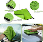 8PCS Windshield Cleaner Tool, Car Windshield Cleaner Tool with Extendable Handle 180° Rotation,Car Window Cleaner with 4 Reusable Microfiber Pads+100ml Spray Bottle+1 Detailing Brush