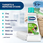 Carbona Stain Devils® #6 | Grass, Dirt & Make-Up | Professional Strength Laundry Stain Remover | Multi-Fabric Cleaner | Safe On Skin & Washable Fabrics | 1.7 Fl Oz, 1 Pack