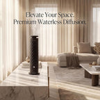 Essential Oil Diffuser Bundle - Cordless Waterless Diffuser for Home, Office, Car, Bathroom – USB Rechargeable Remote Control Portable Nebulizer Aromatherapy Diffusers – 1,100Sq. Ft. Coverage