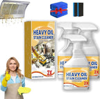 2026 New Kitchen Heavy Oil Cleaner,3.38 Oz Kitchen Appliance Cleaner,Oven Cleaner Heavy Duty For Kitchen Appliances, Household, Oven, Stove, Range Hood (3pcs)