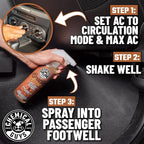 Chemical Guys AIR_102_04 Leather Scent Premium Air Freshener and Odor Eliminator, Long-Lasting, Just Like New Scent for Cars, Trucks, SUVs, RVs & More, 4 fl oz