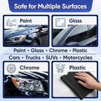 NADUSEP Clay Towel for Auto Detailing – Synthetic Clay Bar Towel 12” x 12” – Paint & Glass Decontamination Tool for Car Wash, Removes Contaminants for Cars, Trucks, SUVs