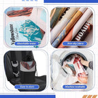 Hahafelt 1 Pack Car Seat Towel Covers with Storage Bag, 63 x 32 Inch Universal Non Slip Waterproof Sweat Protector for Car Truck, Gym Swimming Running, Machine Washable (Multi National Parks)