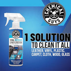 Chemical Guys Total Interior Cleaner and Protectant, Interior Car Cleaner Cleans & Protects Leather, Vinyl, Plastic, Rubber, Glass with a Showroom Finish, Safe for Trucks, SUVs, RVs & More, 128 oz