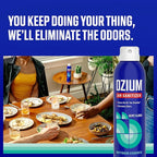 Ozium Air Sanitizer Spray - Room Odor Eliminator for Home, Car, and Office - Outdoor Essence - 8 oz Can - 1 Pack