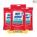 WipeEssentials Hand Sanitizer Hand Wipes for Adults and Kids - 90 wipes - 3 Packs of 30ct Hand Sanitizing Wipes, Travel Essentials