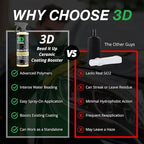 3D Bead It Up Ceramic Coating Booster Spray - Super Hydrophobic Bead Maker - Polymer Paint Protectant & Sealant 16oz.
