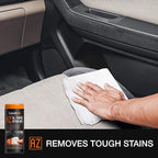 Suds Lab AZ All-Purpose Vehicle Wipes, Car Cleaning and Leather Wipes, Interior Cleaner for Cars, Truck, and Motorcycle, Non-Greasy Finish, 40 count